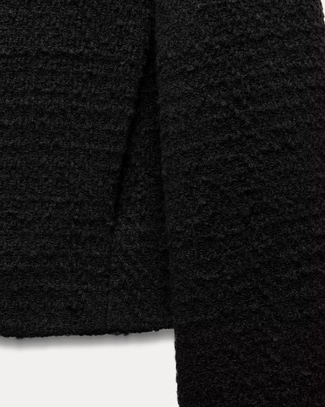 Vintage Effen Herfstjas met Strikjes en Knopen voor Dames