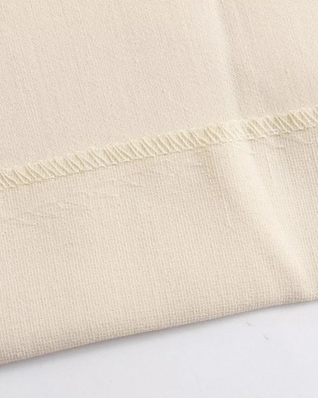 Tweedelig Set met Strapless Top en Rechte Wijde Broek voor Dames