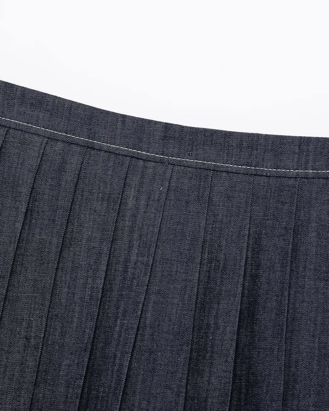 Denim Set met Bomberjack en Rok in Ballonstijl voor Dames