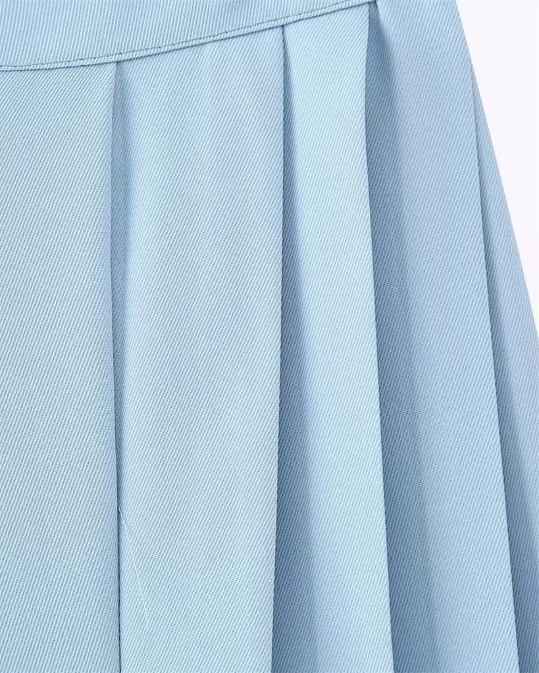 Stijlvol Gerimpeld Pak met Hoge Taille Broek voor Dames