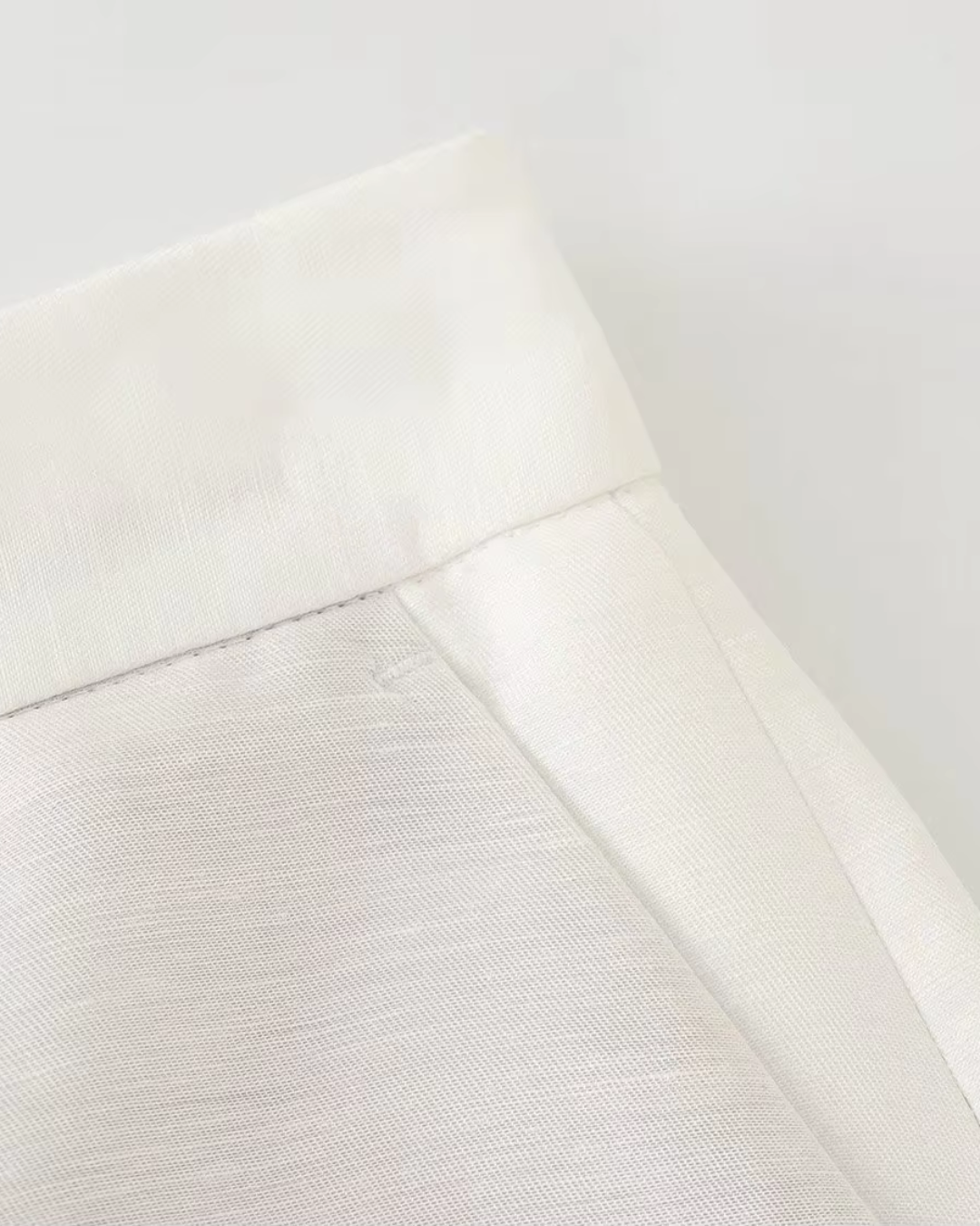 Vintage Luxe Witte Blazer, Gilet en Broek set voor Dames