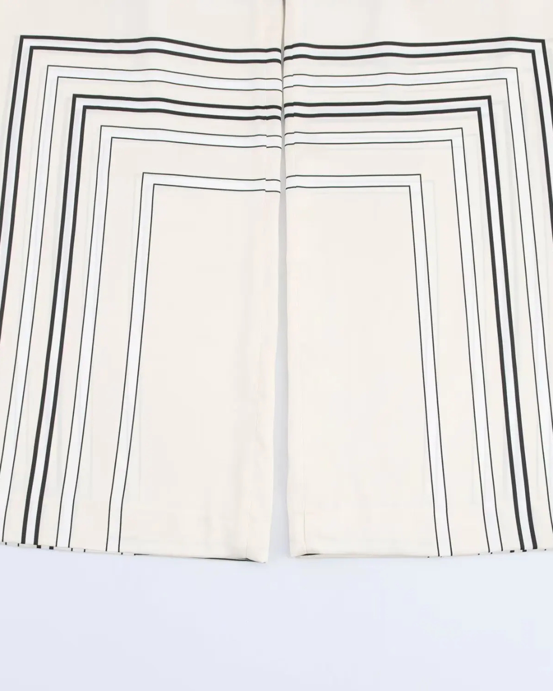 Broekpak met Print Shirt & Hoge Taille Wijde Broek voor Dames