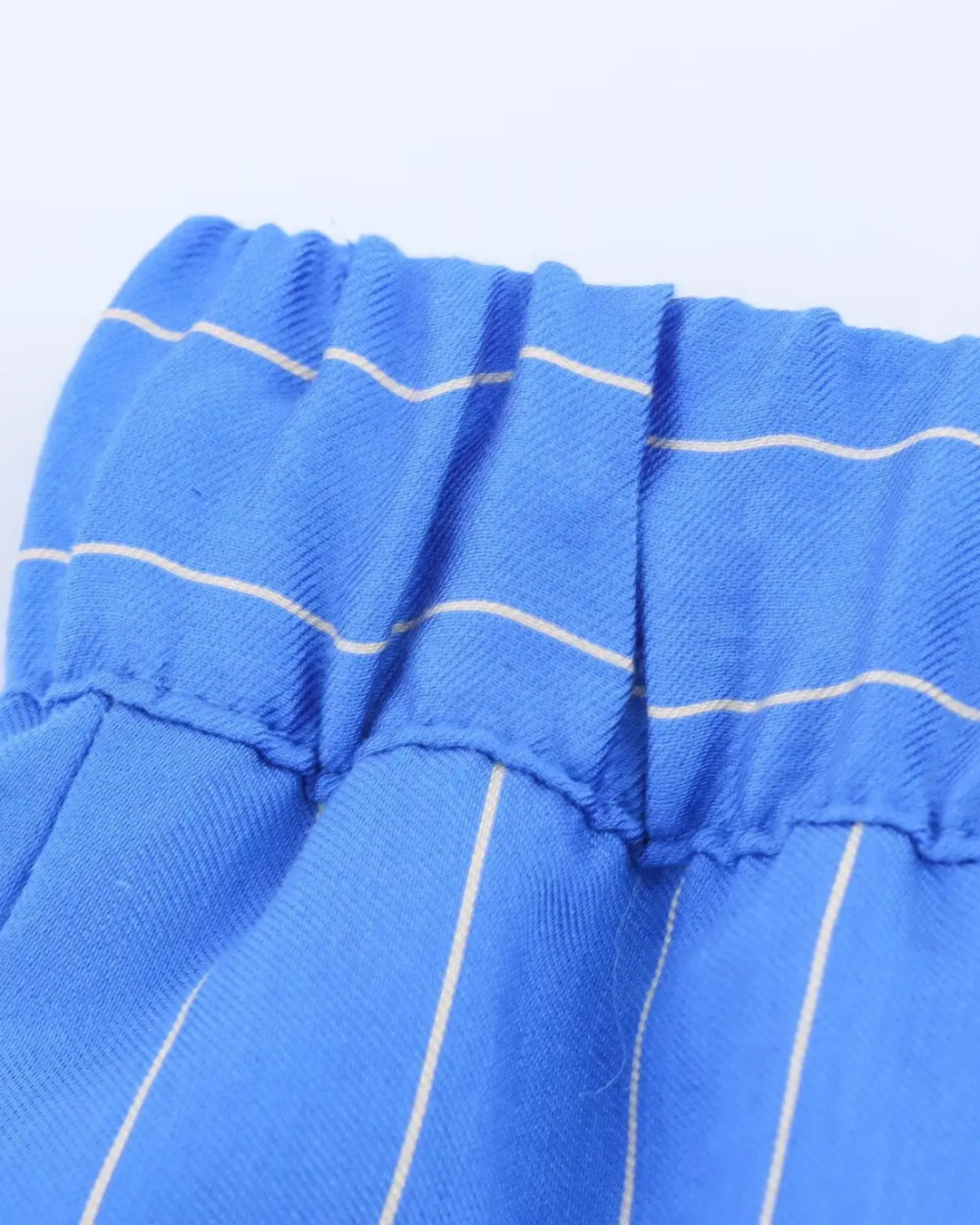 Gestreept 2-Delig Broekpak met Hoge Taille Broek voor Dames