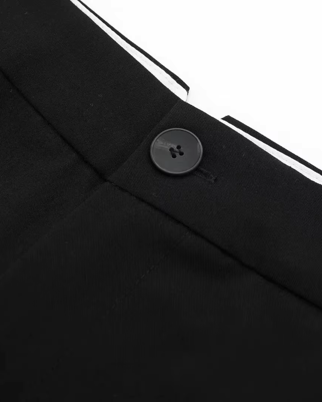 Effen Hoge Taille Pantalon voor Dames