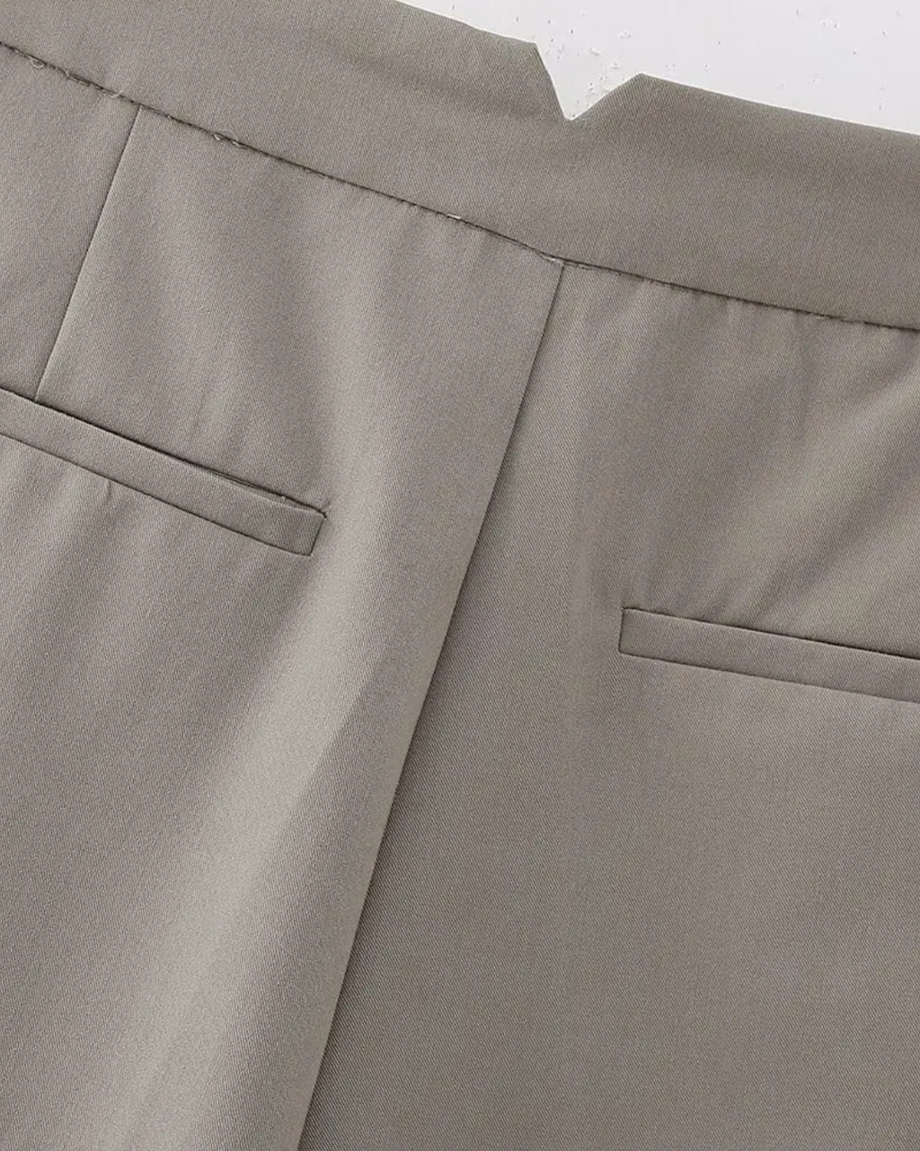 Retro Set met Halter V-Hals Top & Hoge Taille Broek voor Dames