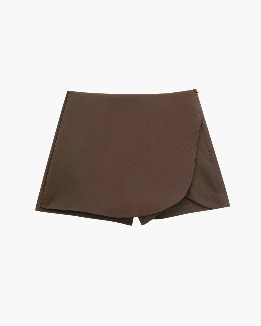 Asymmetrische Hoge Taille Skort met Minirok Look voor Dames