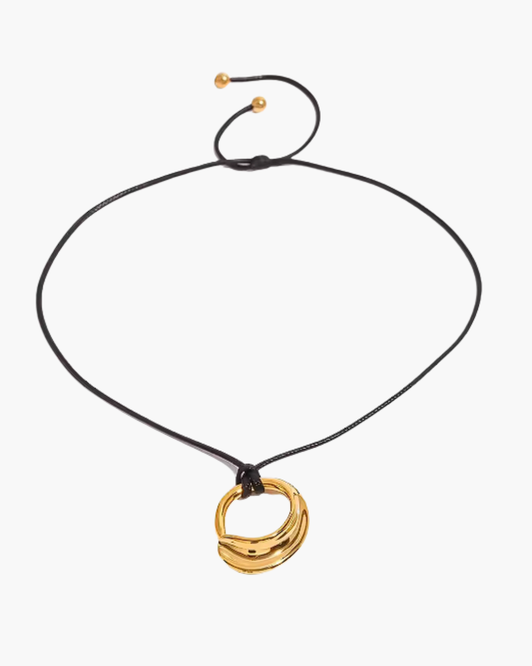 Trendy Holle Gouden Hanger Ketting voor Dames