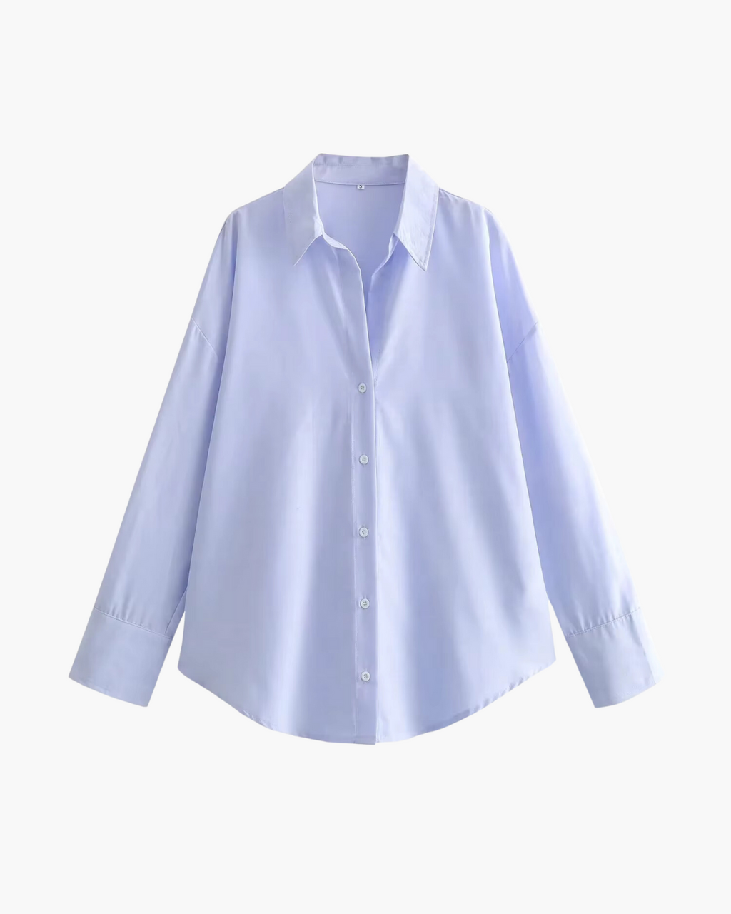 Blauwe Elegante Kantoor Blouse voor Dames