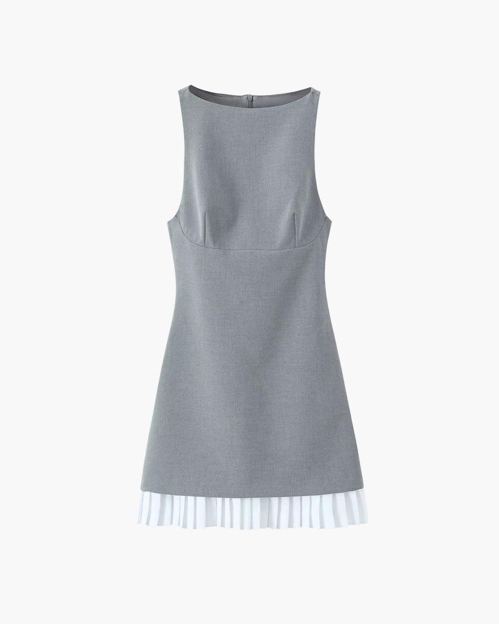 Elegante Geplooide Lente Jurk voor Dames