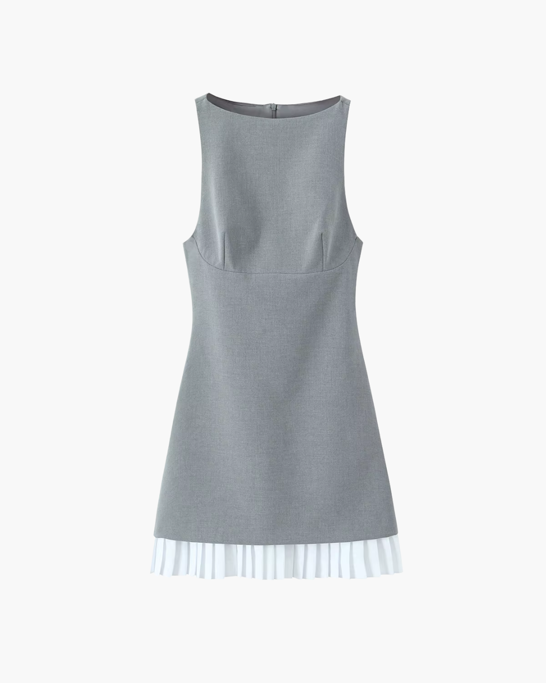 Elegante Geplooide Lente Jurk voor Dames