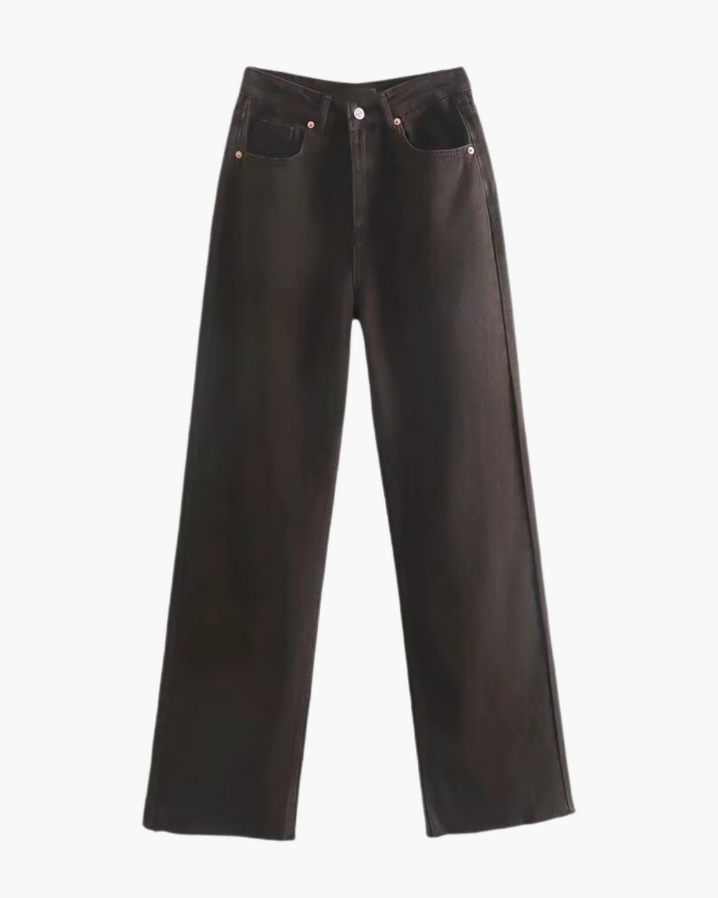 Bruine Trendy Jeans met Casual Pasvorm voor Dames