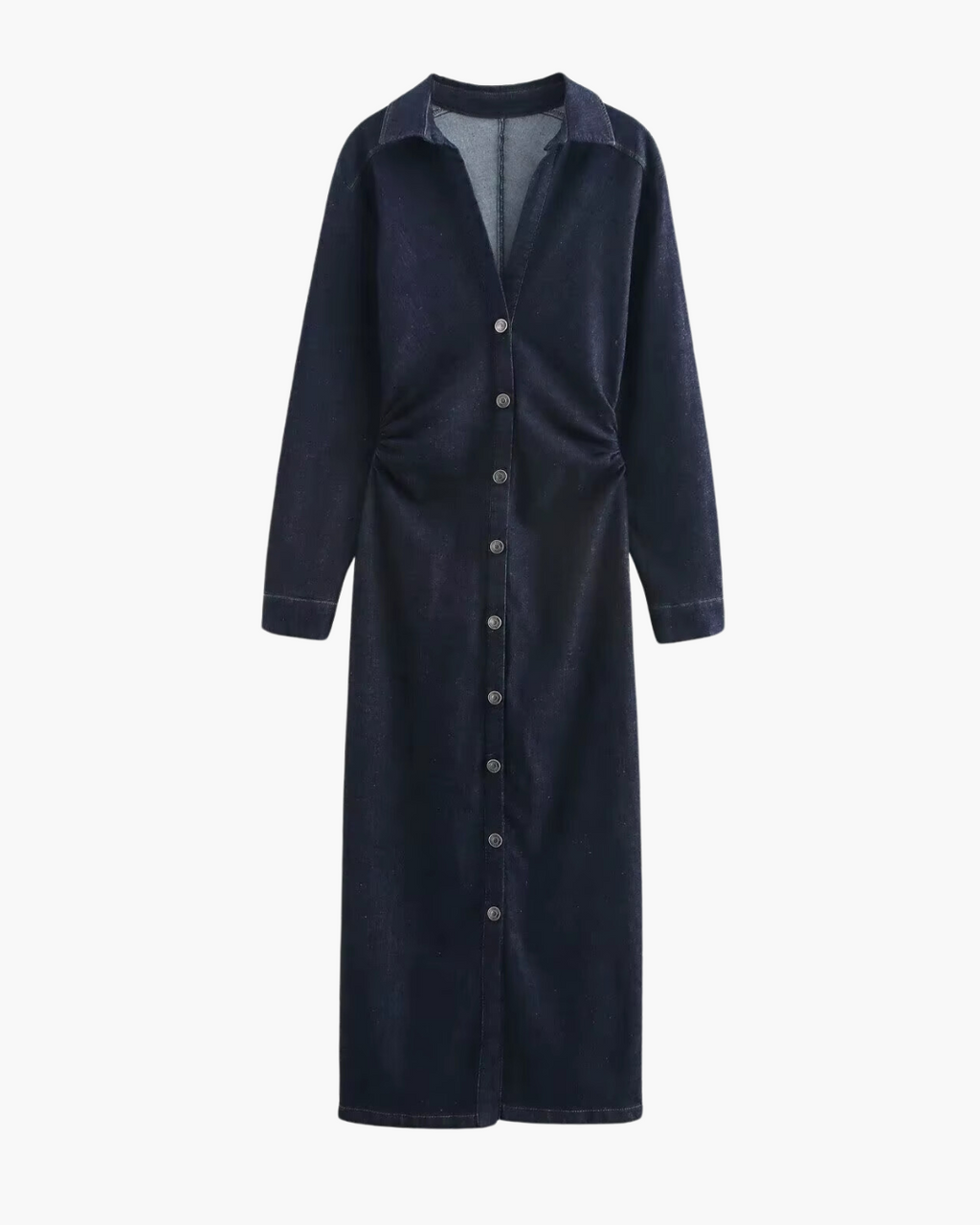Denim Maxi Jurk voor Dames