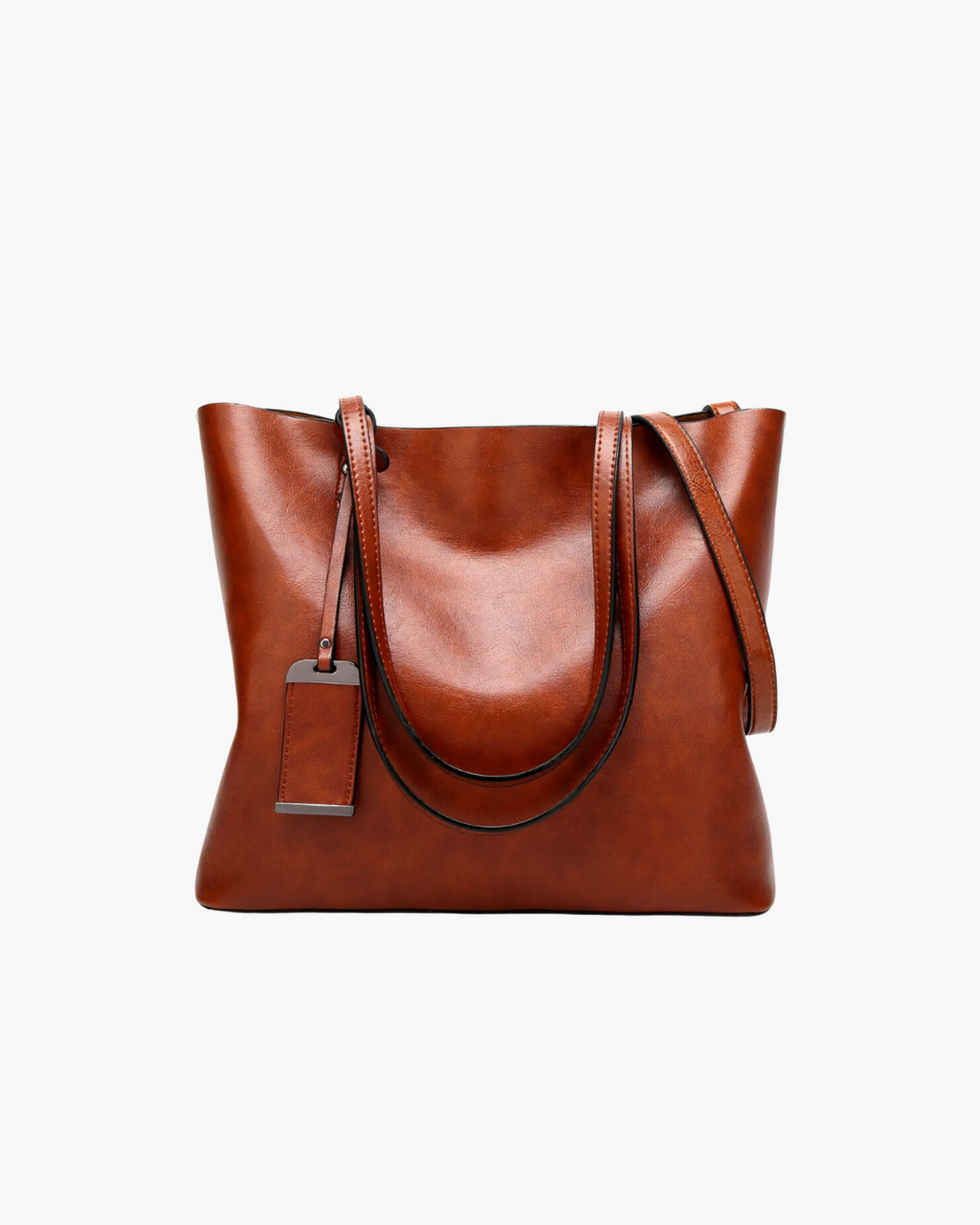 Stijlvolle Bruine Smiths Handtas – Hoogwaardig PU Leer