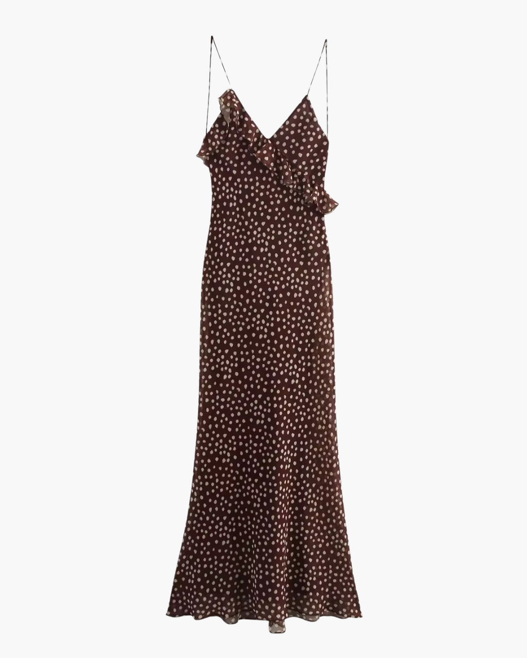 Polka Dot Jarreteljurk met Open Rug voor Dames