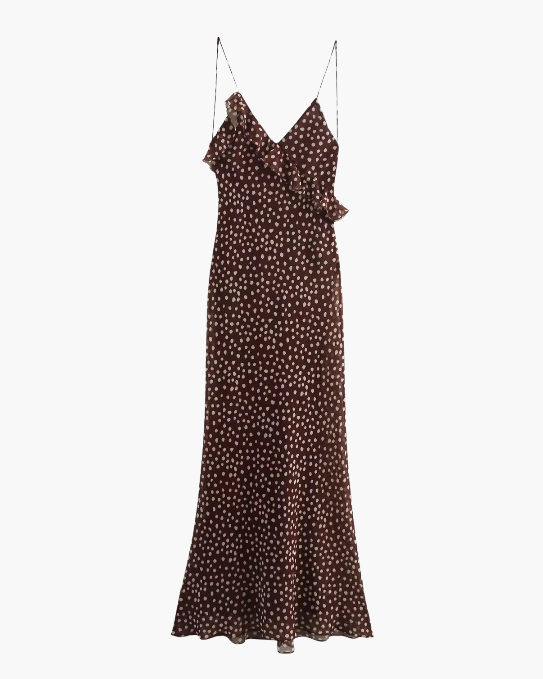 Polka Dot Jarreteljurk met Open Rug voor Dames