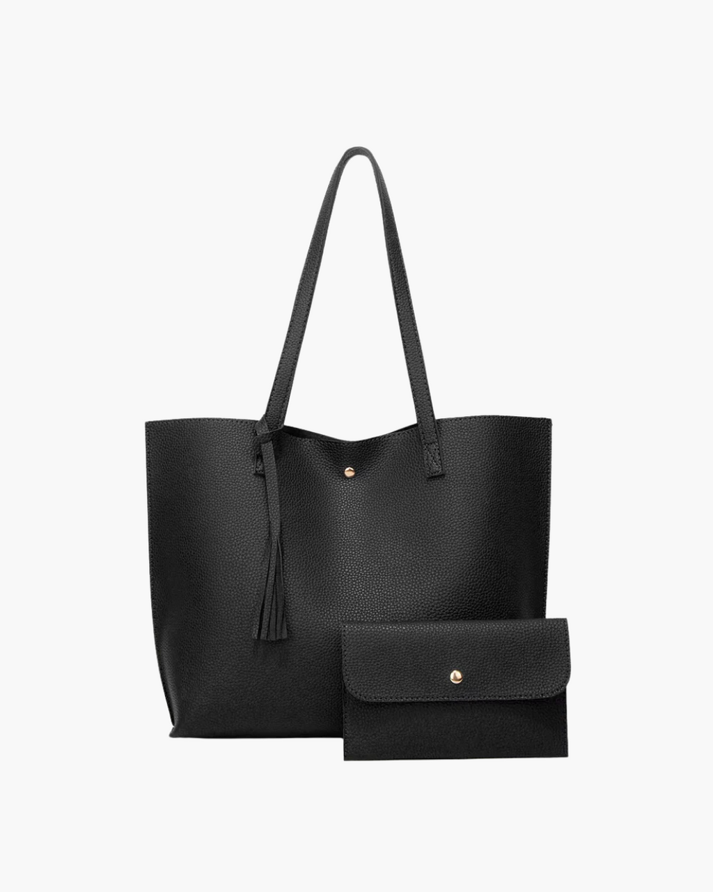 Zwarte Zakelijke Draagtas met Hoge Capaciteit voor Dames