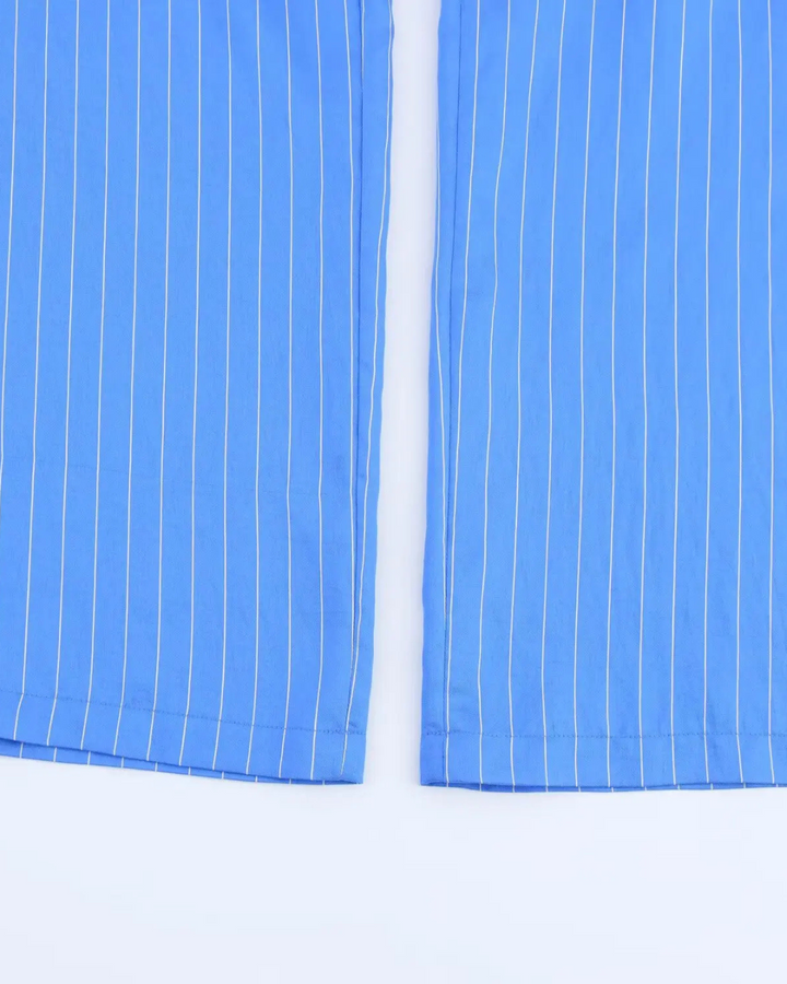 Gestreept 2-Delig Broekpak met Hoge Taille Broek voor Dames