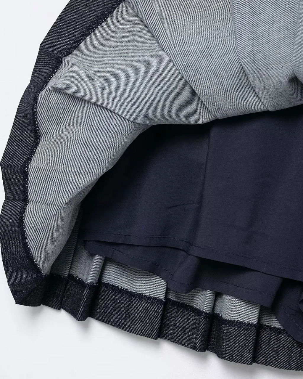 Denim Set met Bomberjack en Rok in Ballonstijl voor Dames