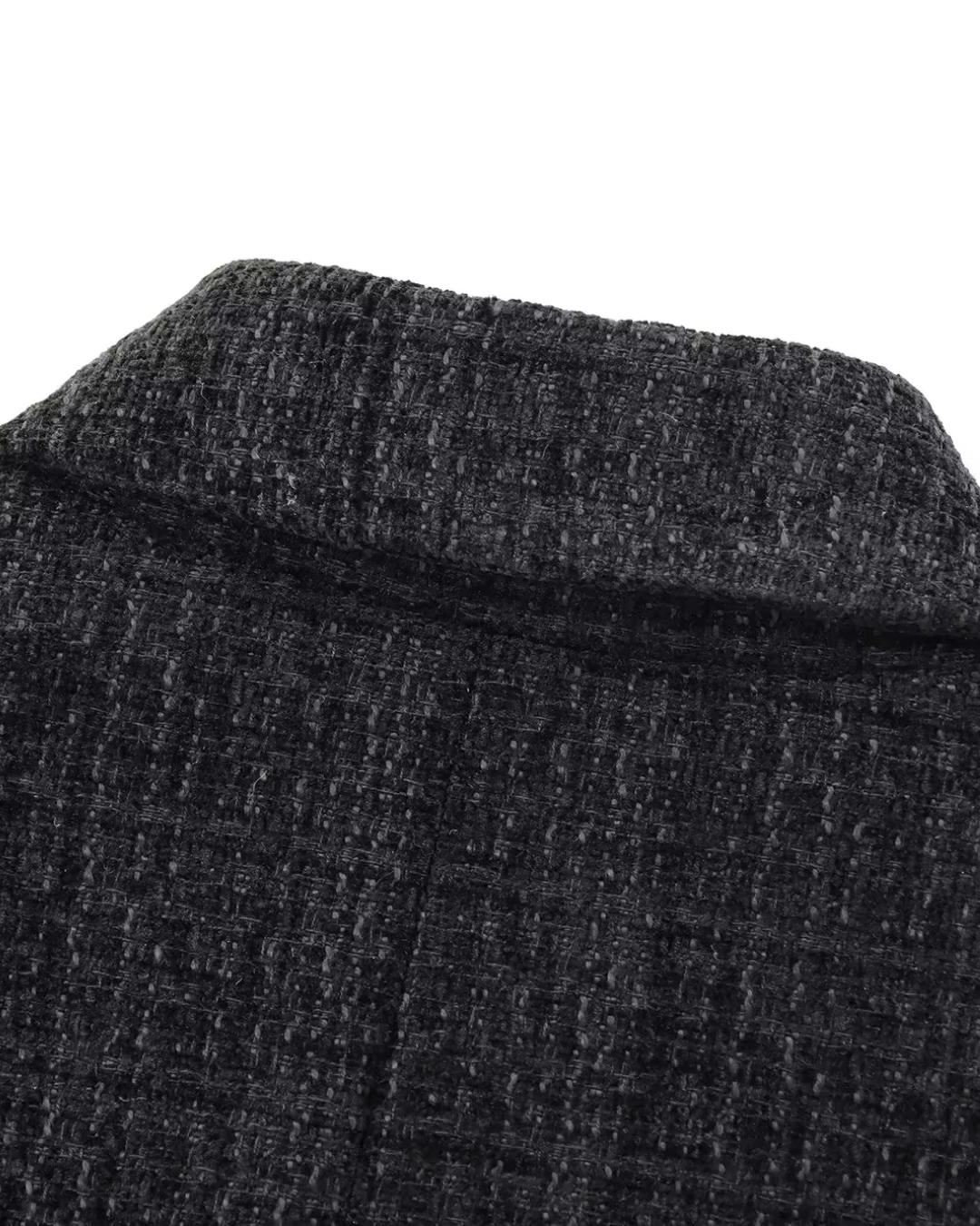 Vintage Effen Herfstjas met Strikjes en Knopen voor Dames