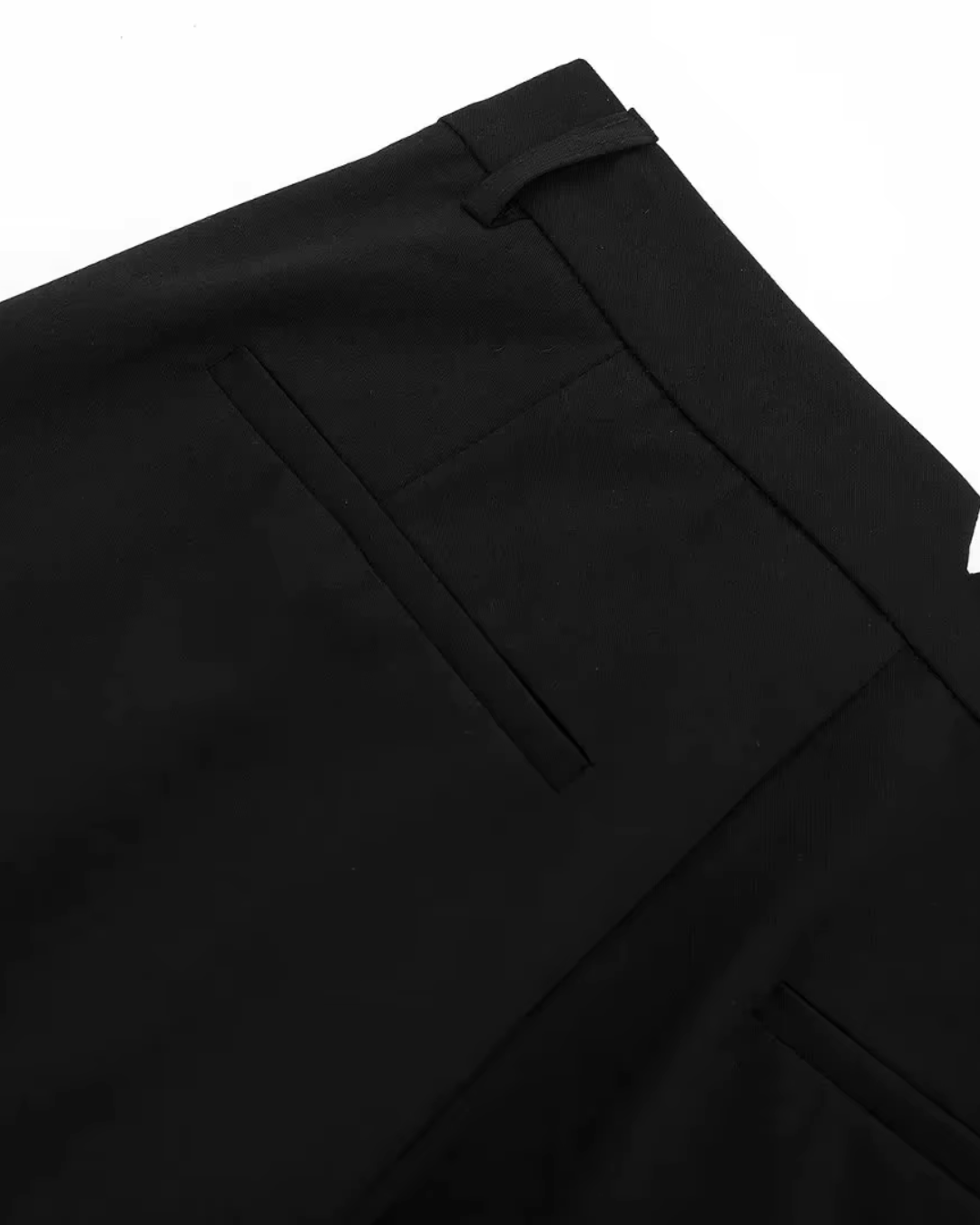 Effen Hoge Taille Pantalon voor Dames