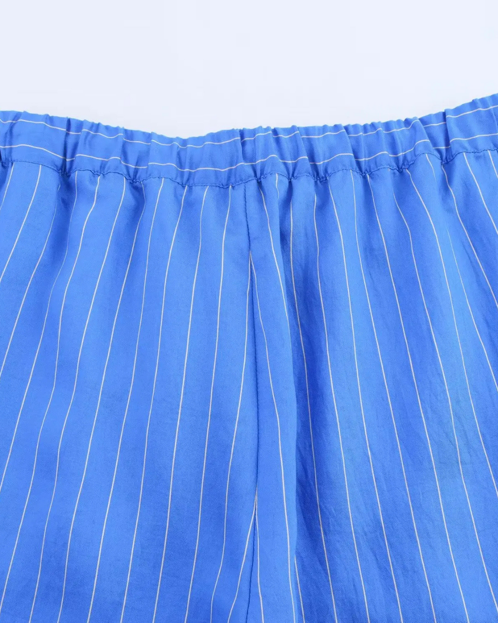 Gestreept 2-Delig Broekpak met Hoge Taille Broek voor Dames