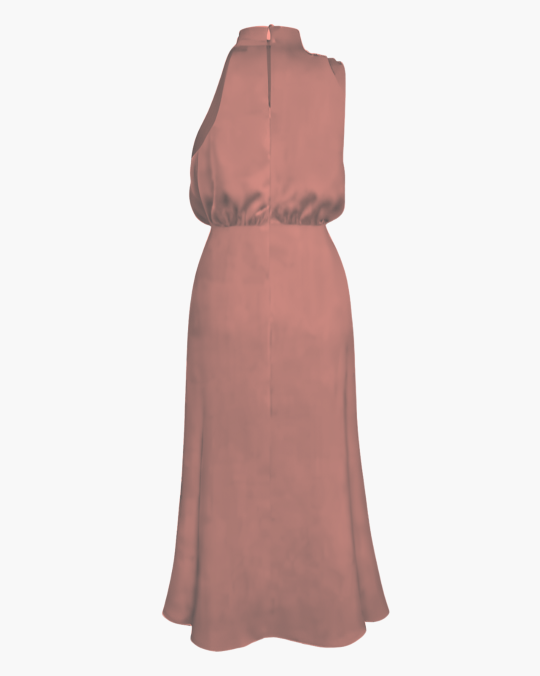 Satijnen Lange Maxi Jurk  voor Dames