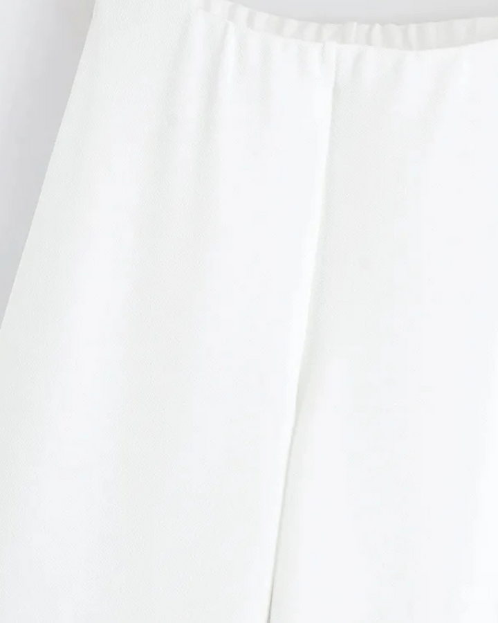 Elegante Set met Asymmetrisch Vest & Elastische Broek voor Dames