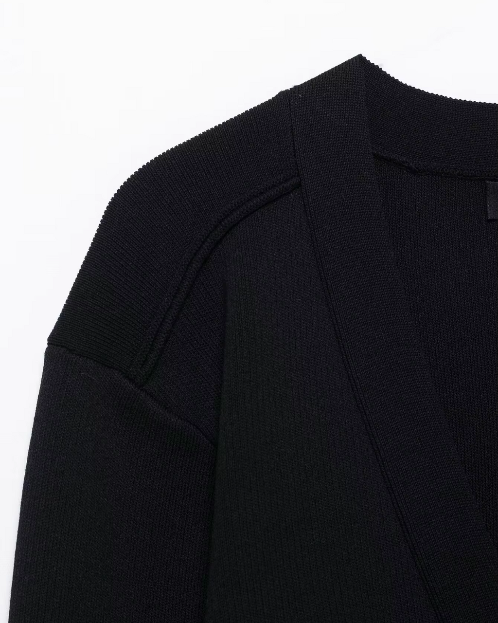 Casual Chique Vest met V-hals en Lange Mouwen voor Dames