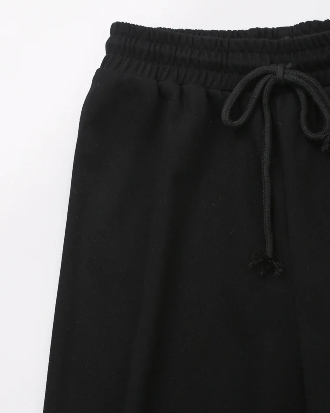 2-Delige Set met O-hals T-shirt en Trekkoord Broek voor Dames