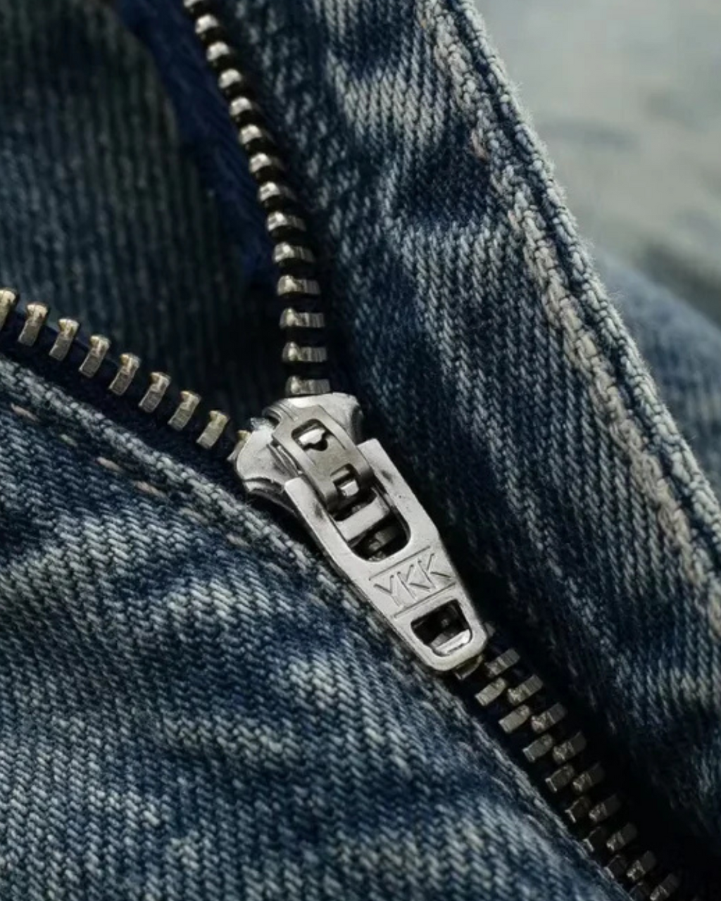 Blauwe Spijkerbroek met Rechte Pasvorm voor Dames