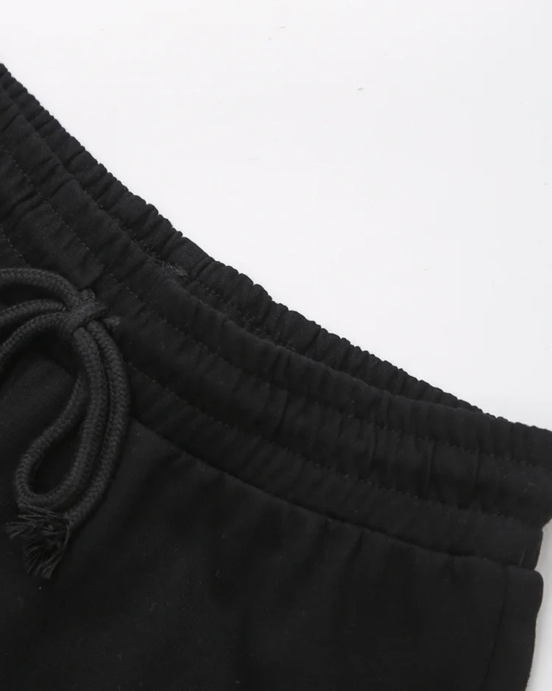 2-Delige Set met O-hals T-shirt en Trekkoord Broek voor Dames