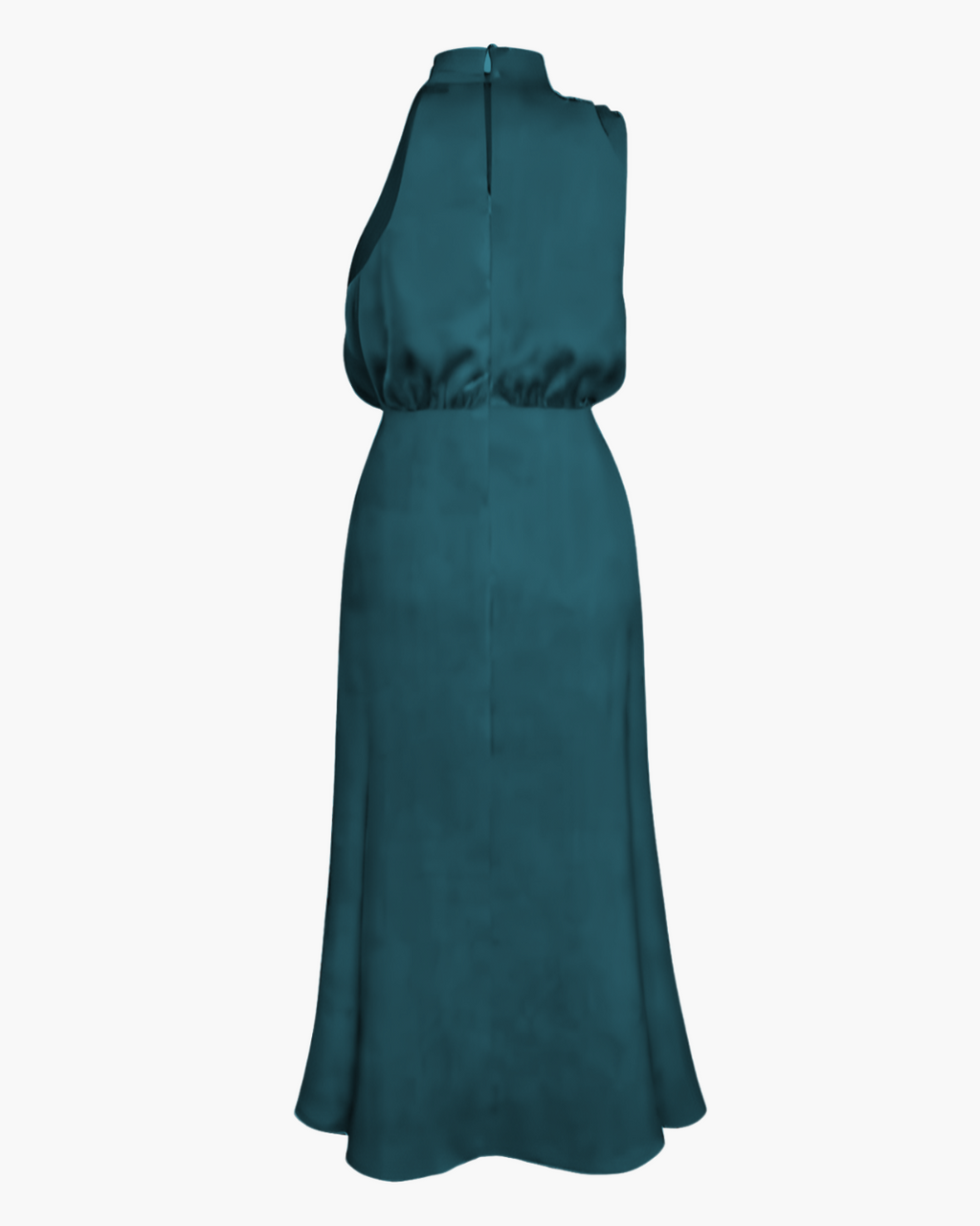 Satijnen Lange Maxi Jurk  voor Dames