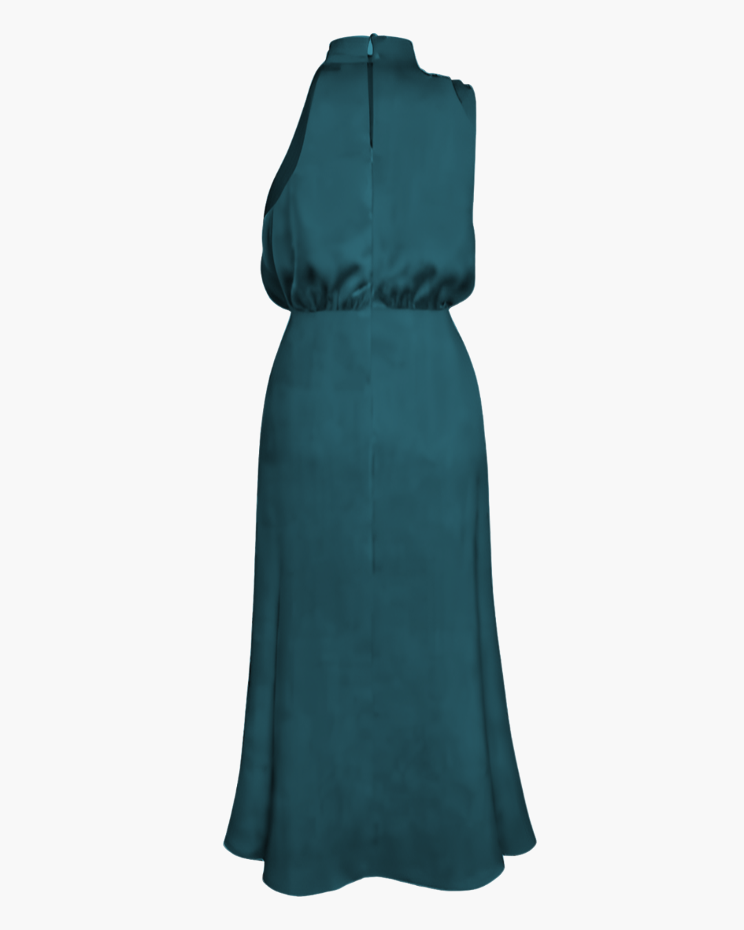 Satijnen Lange Maxi Jurk  voor Dames