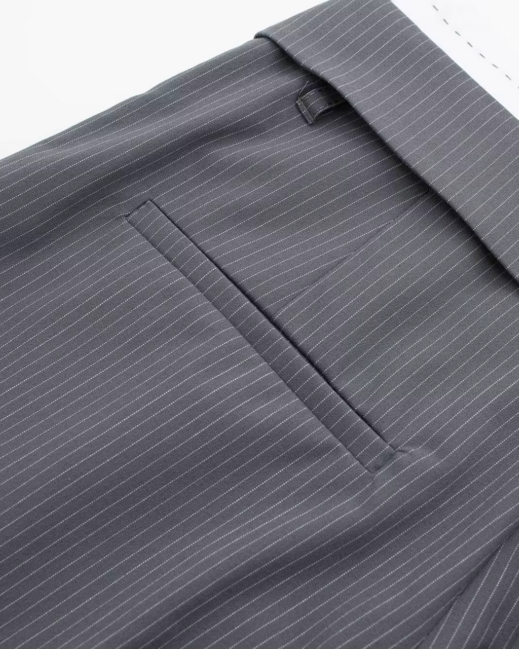 Gestreept Kort Vest met Wijde Broek Set voor Dames