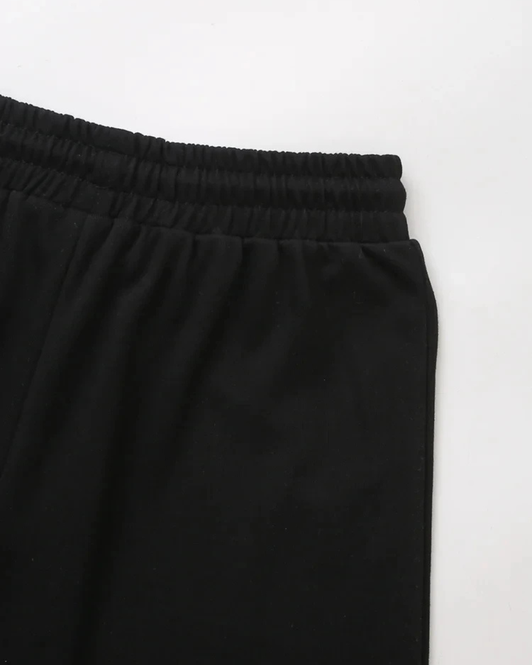 2-Delige Set met O-hals T-shirt en Trekkoord Broek voor Dames