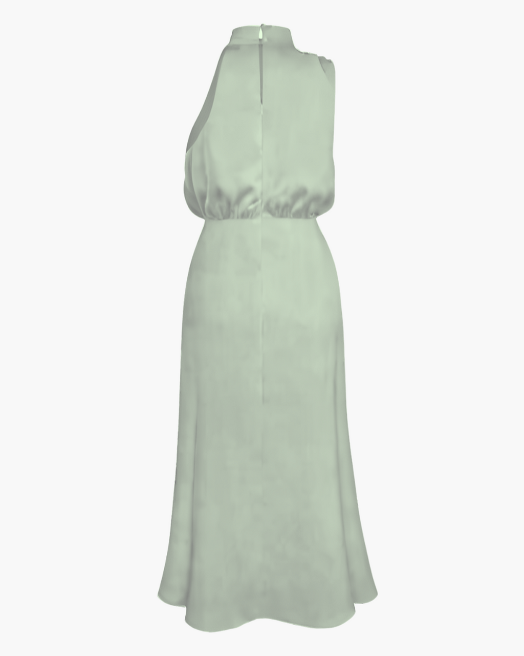 Satijnen Lange Maxi Jurk  voor Dames