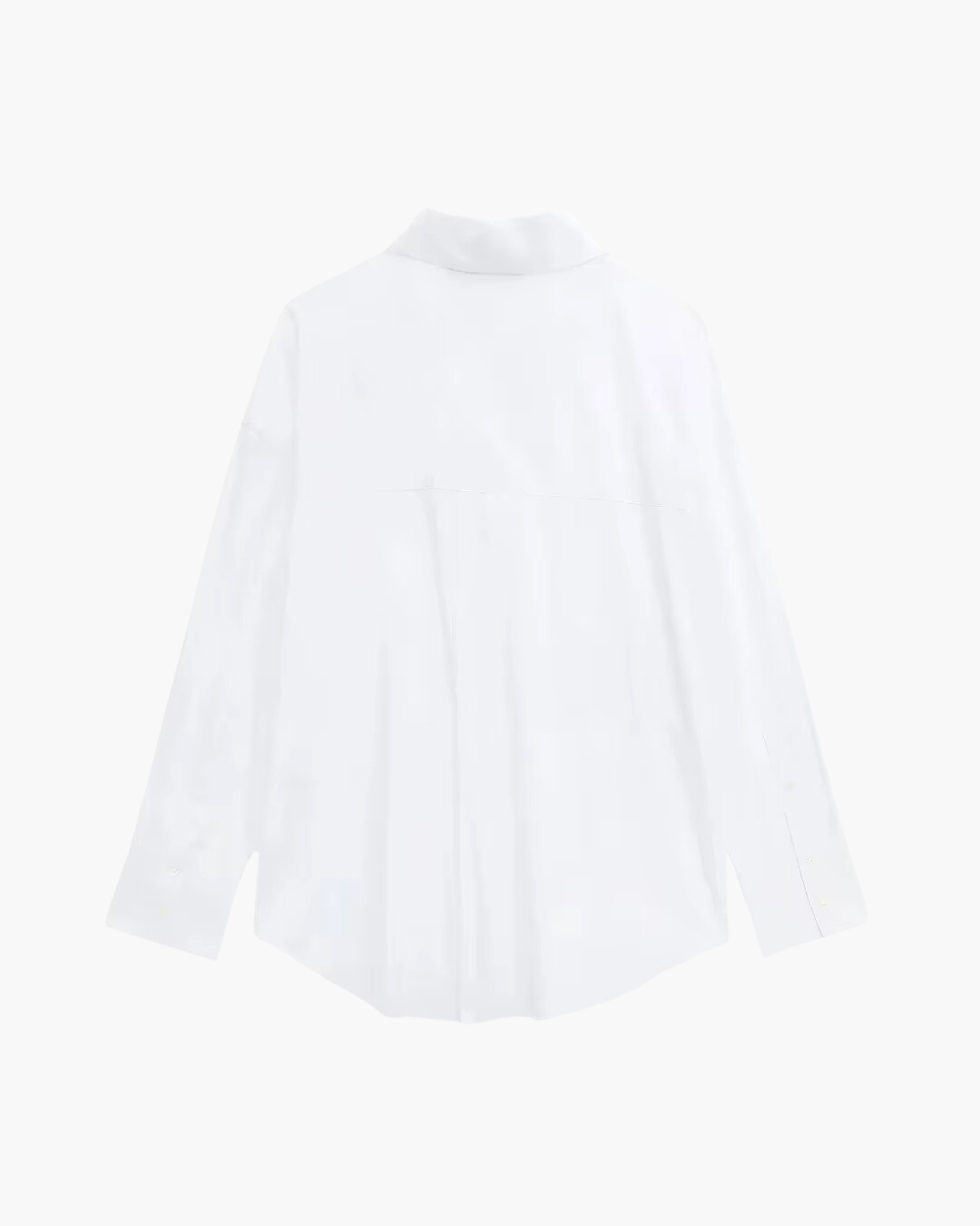Witte Poplin Blouse voor Dames