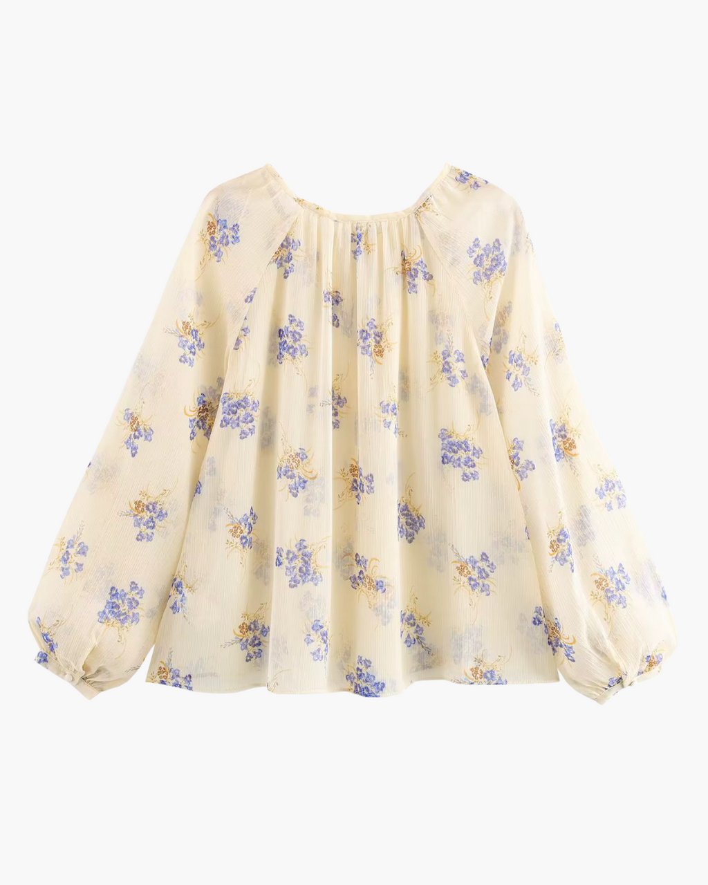 Casual Bloemenprint Gedrukt O-hals Zomer Shirt voor Dames