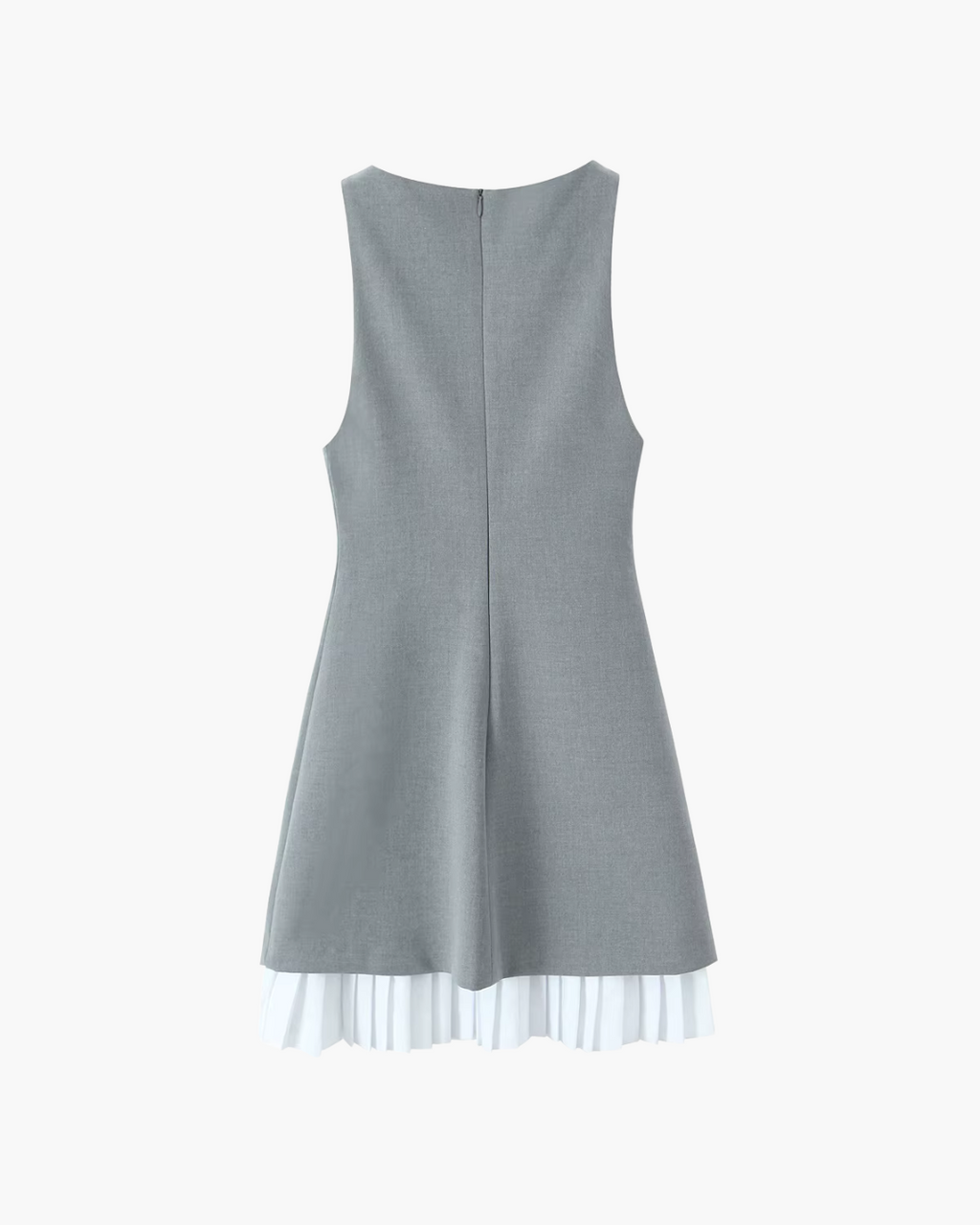 Elegante Geplooide Lente Jurk voor Dames