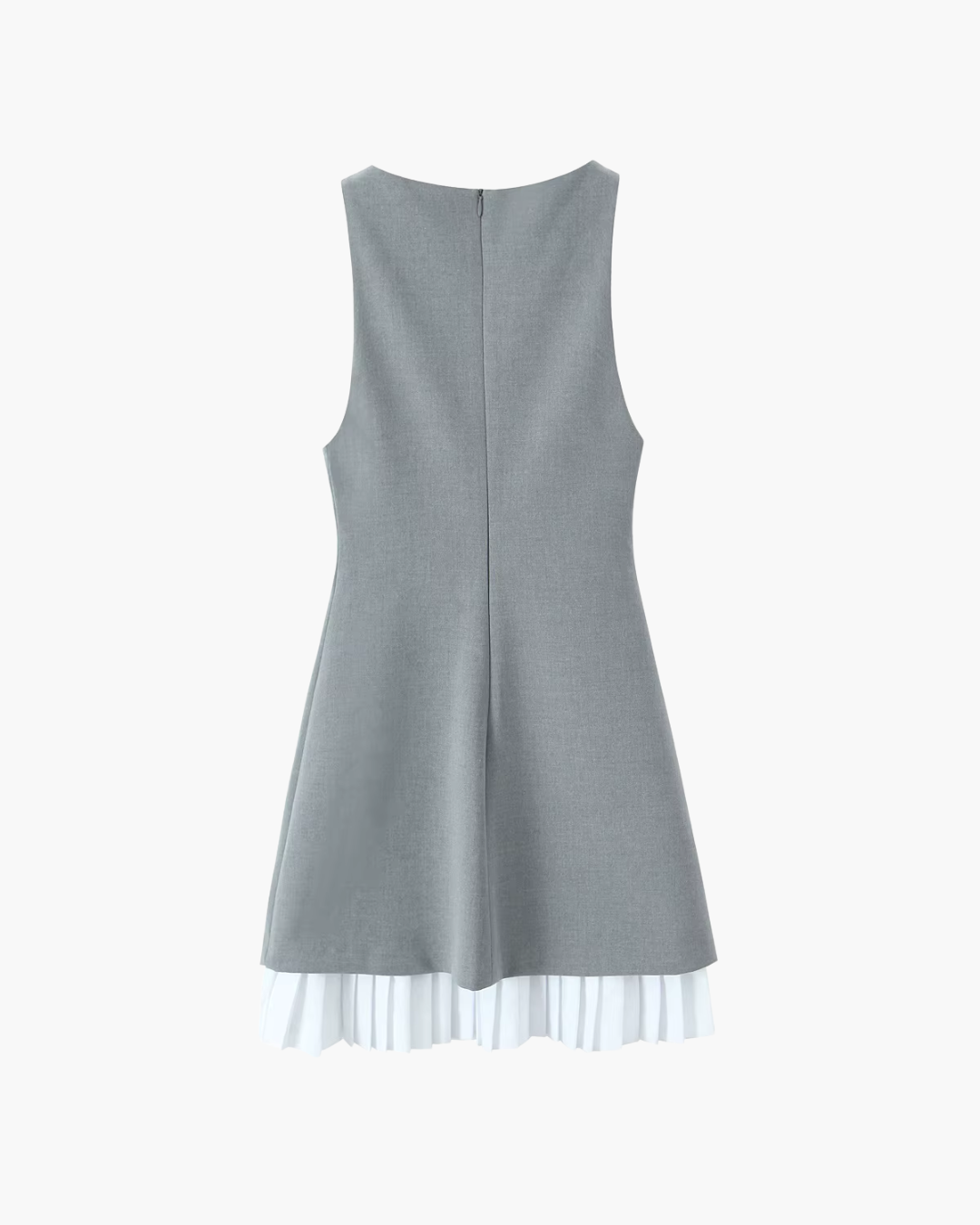 Elegante Geplooide Lente Jurk voor Dames