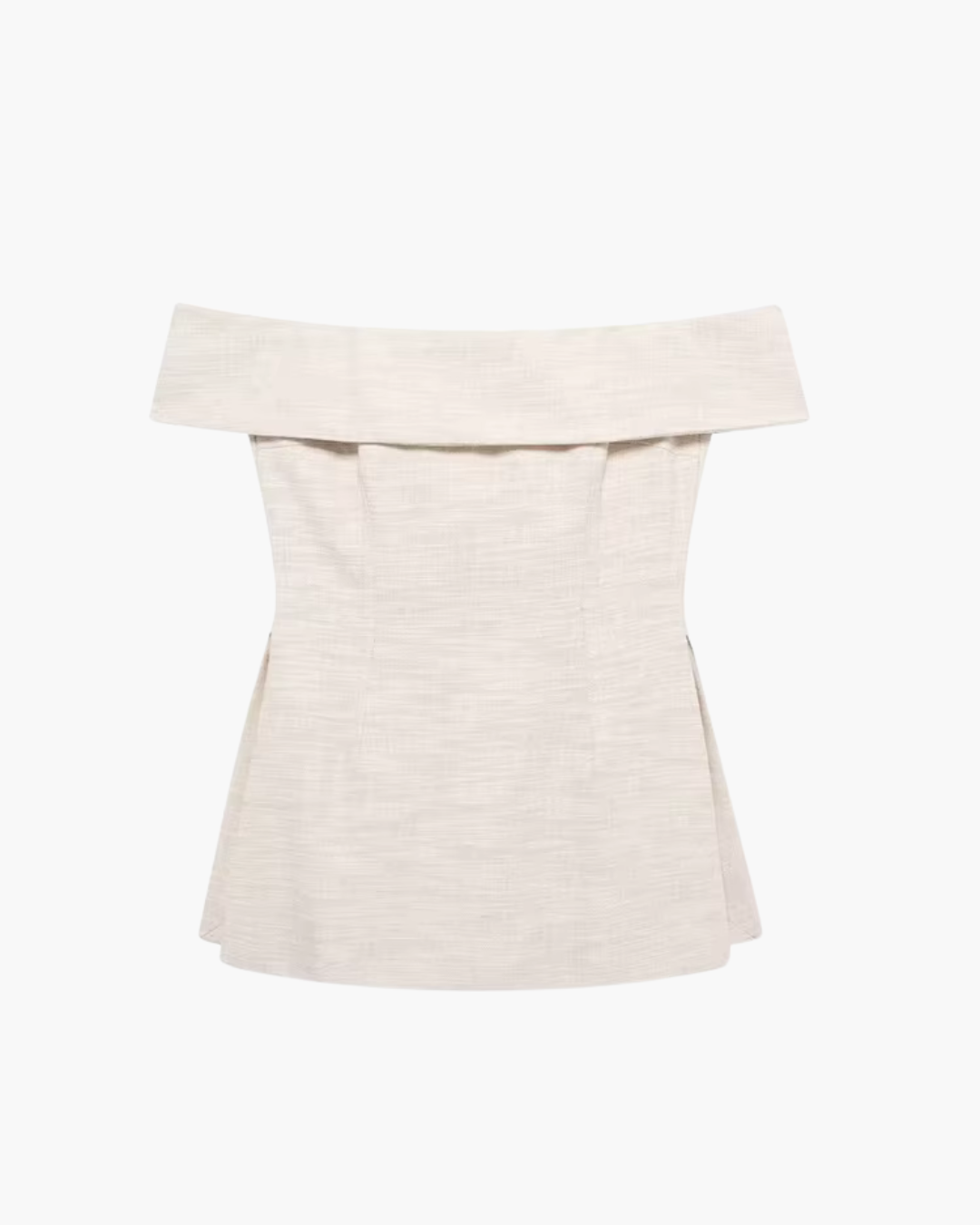 Vintage Tweedelige Set met Corset Top en Broek voor Dames