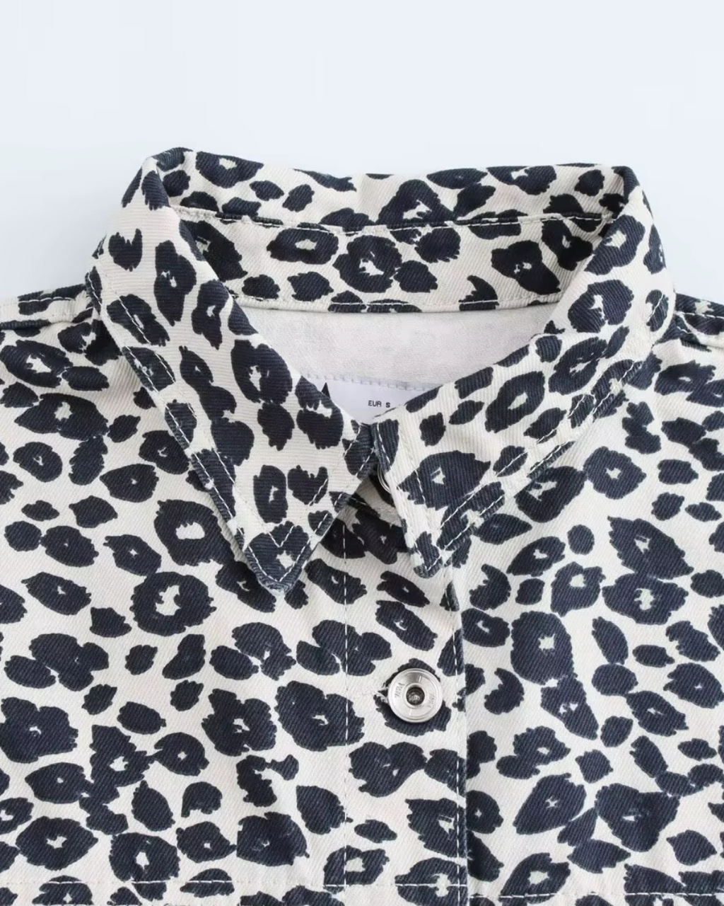Casual Denim Pak met Dierenprint Jack en Broek voor Dames