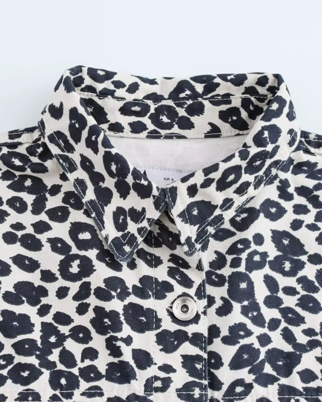 Casual Denim Pak met Dierenprint Jack en Broek voor Dames