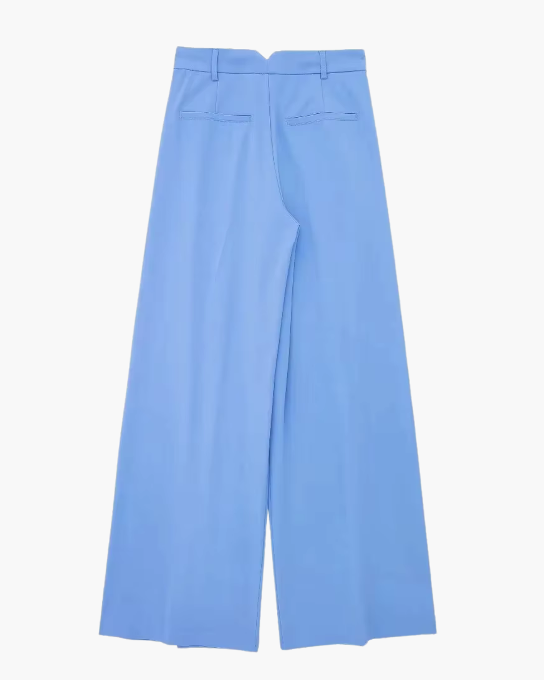 Effen Hoge Taille Pantalon voor Dames