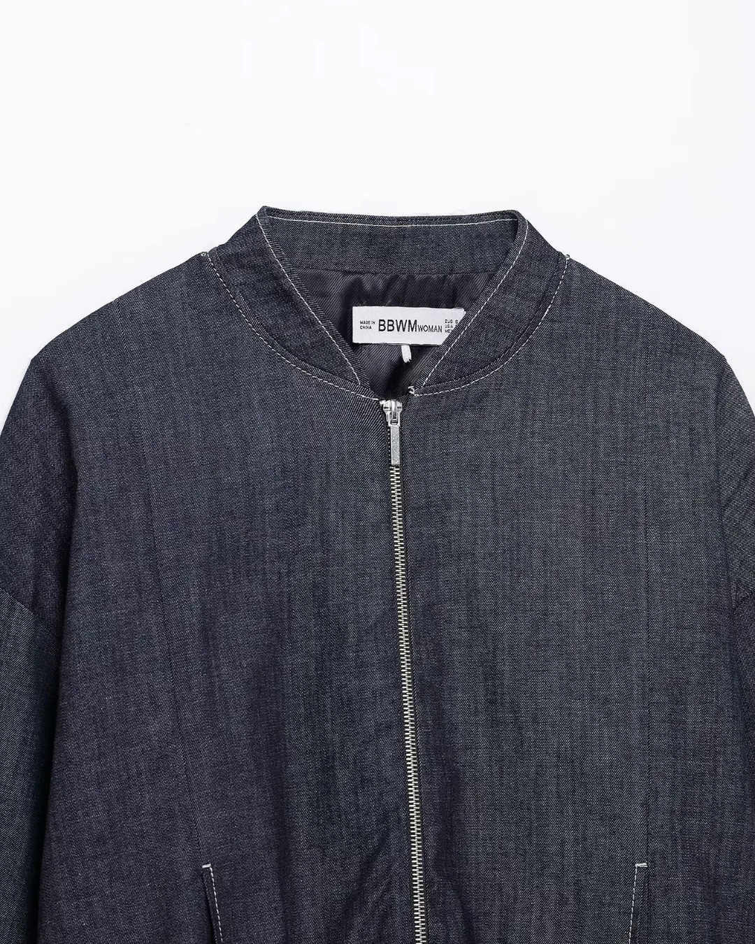 Denim Set met Bomberjack en Rok in Ballonstijl voor Dames