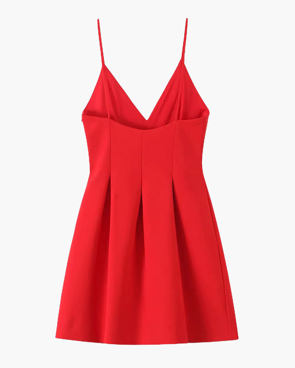 Elegante A-lijn Mouwloze Mini Jurk met Rits voor Dames