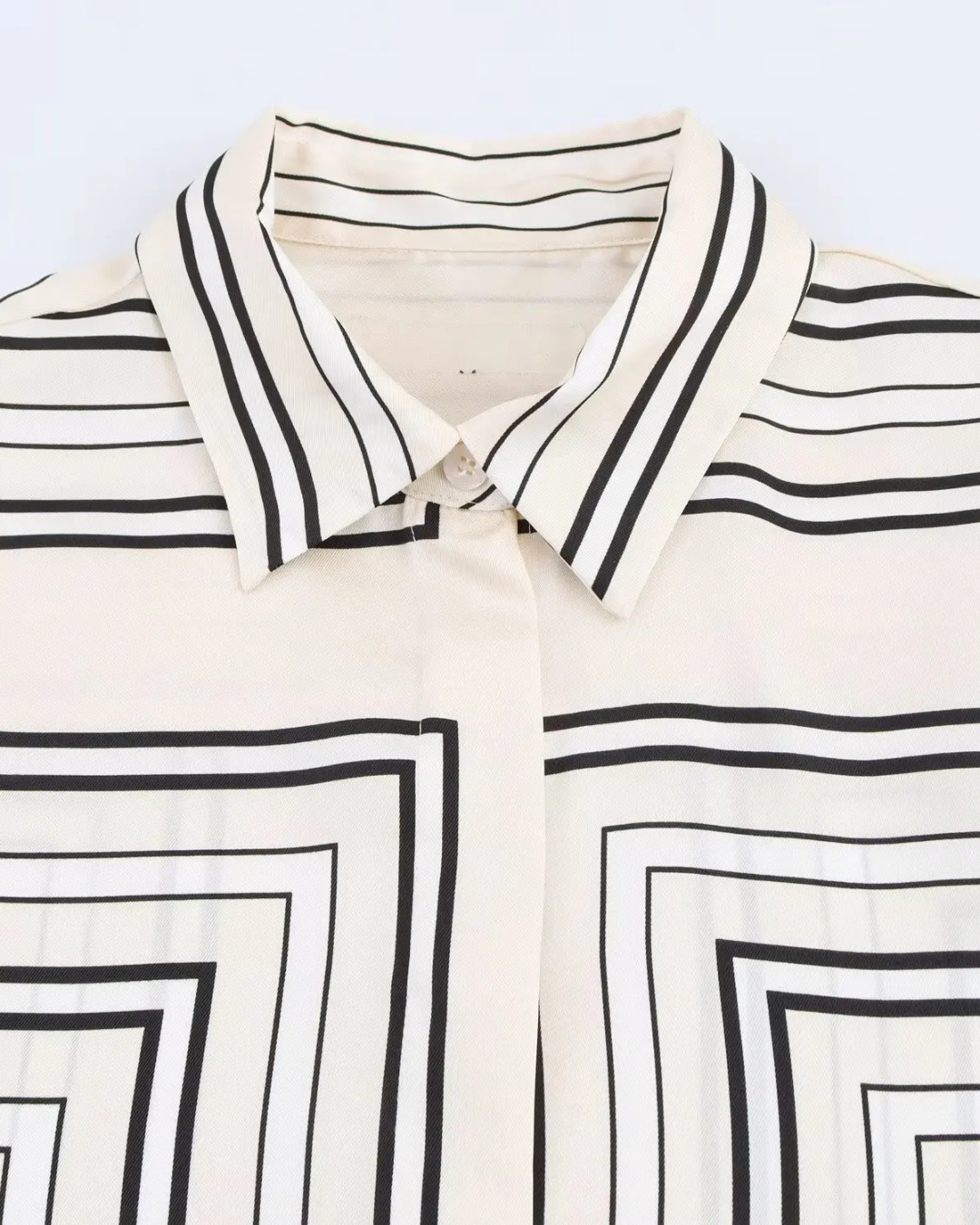 Broekpak met Print Shirt & Hoge Taille Wijde Broek voor Dames