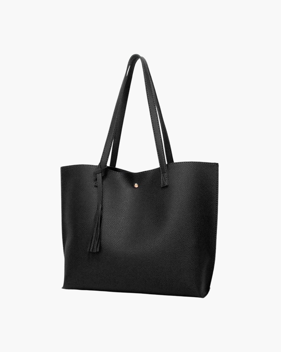 Zwarte Zakelijke Draagtas met Hoge Capaciteit voor Dames