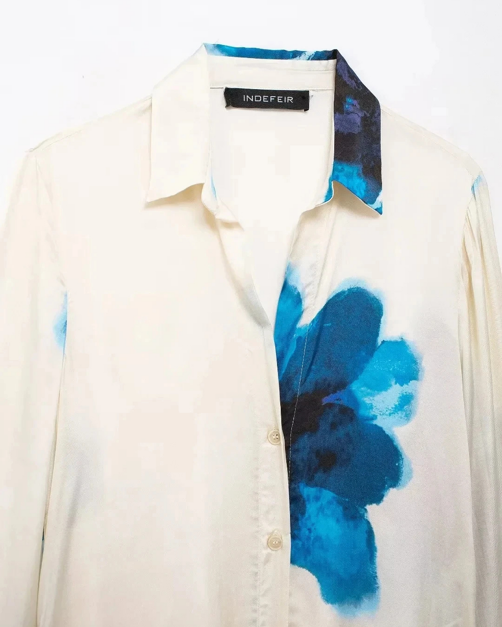 Elegante Set met Bloemenprint Blouse en Wijde Broek voor Dames