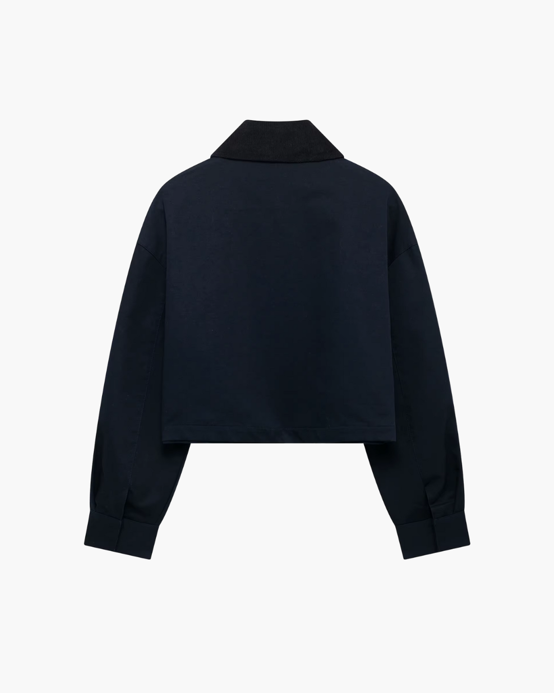 Vintage Fluwelen Jack met Rits en Revers Knopen voor Dames